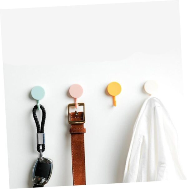 20 pcs wall hanging hooks, punch free hook for kitchen, bedroom