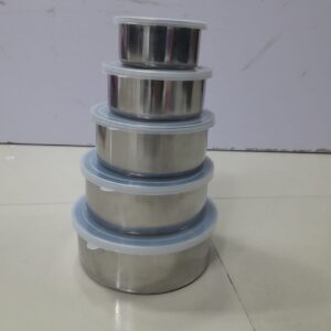 stainless steel protect fresh box 5 pcs
