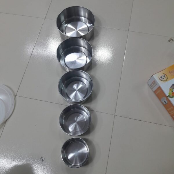 stainless steel protect fresh box 5 pcs
