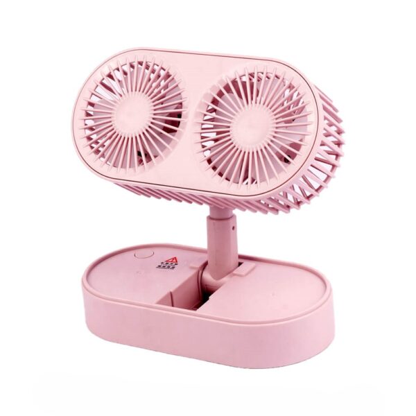 double motor folding fan
