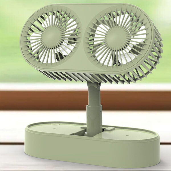 double motor folding fan