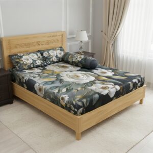 premium 3d design bed sheet