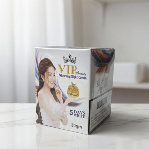 vip beauty whitening night cream 30gm