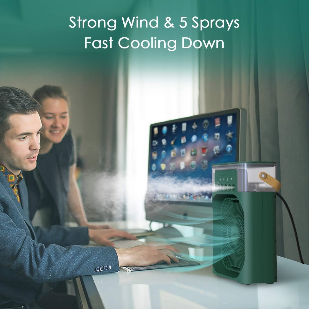 air cooling usb fan with led night light water fan 3 in 1 air cooling usb fan with led night light water fan 3 in 1