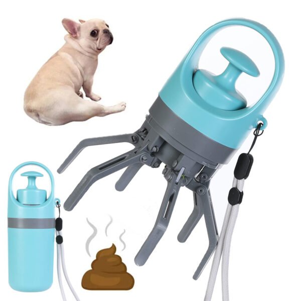 Portable Lightweight Dog Pooper Scooper With Built-in Poop Bag Dispenser Eight-claw Shovel For Pet Toilet Picker Pet Products 3979345b bdd0 479f 99c0 7a0076f908dc.jpg