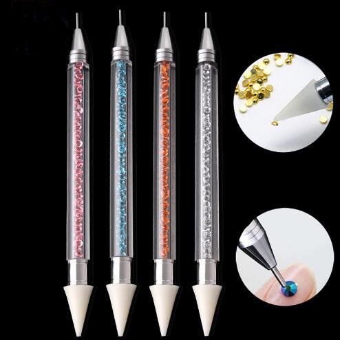 Dual-Ended Rhinestone Picker Pen for Nail Art